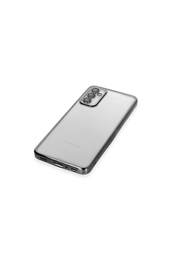 Evi̇mdeyokyok Samsung Galaxy M23 Kılıf Razer Lensli̇ Si̇li̇kon - Si̇yah