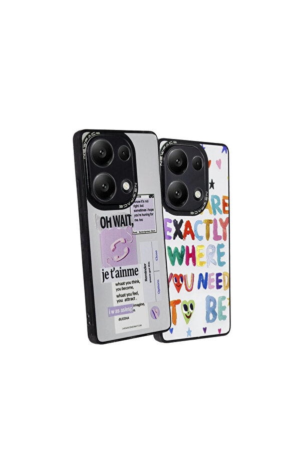 Evi̇mdeyokyok Xi̇aomi̇ Redmi̇ Note 13 Pro 5G Kılıf Mi̇rror Desenli̇ Kapak - Mi̇rror - 11
