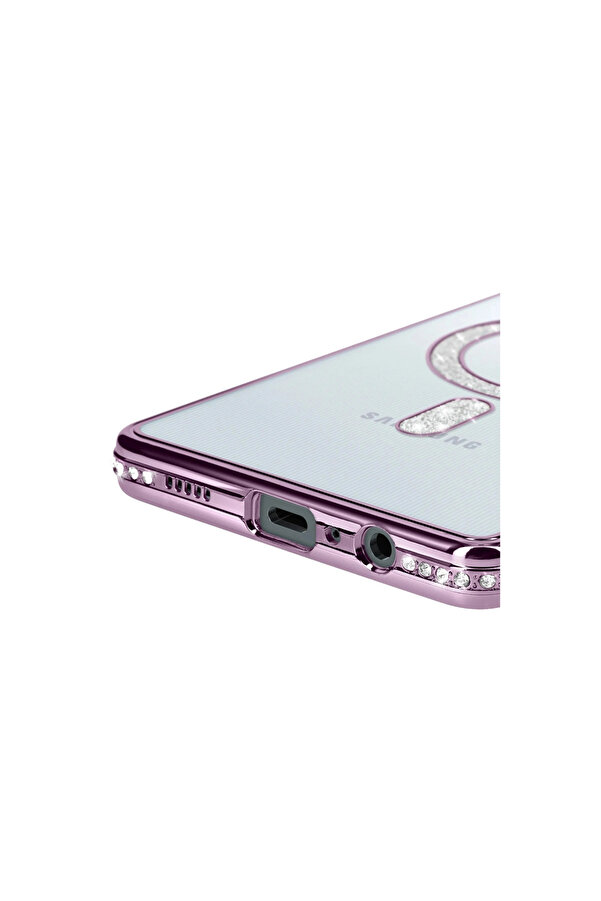 Evi̇mdeyokyok Samsung Galaxy A06 Joke Si̇mli̇ Magneti̇csafe Kılıf - Deri̇n Mor