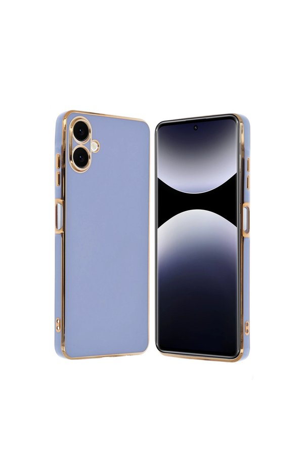 Evimdeyokyok Samsung Galaxy A06 Kılıf Volet Silikon - Mavi