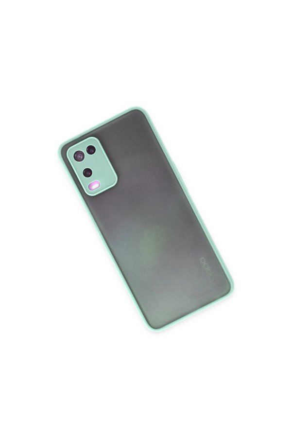 Evimdeyokyok Oppo A54 4G Kılıf Montreal Silikon Kapak - Turkuaz