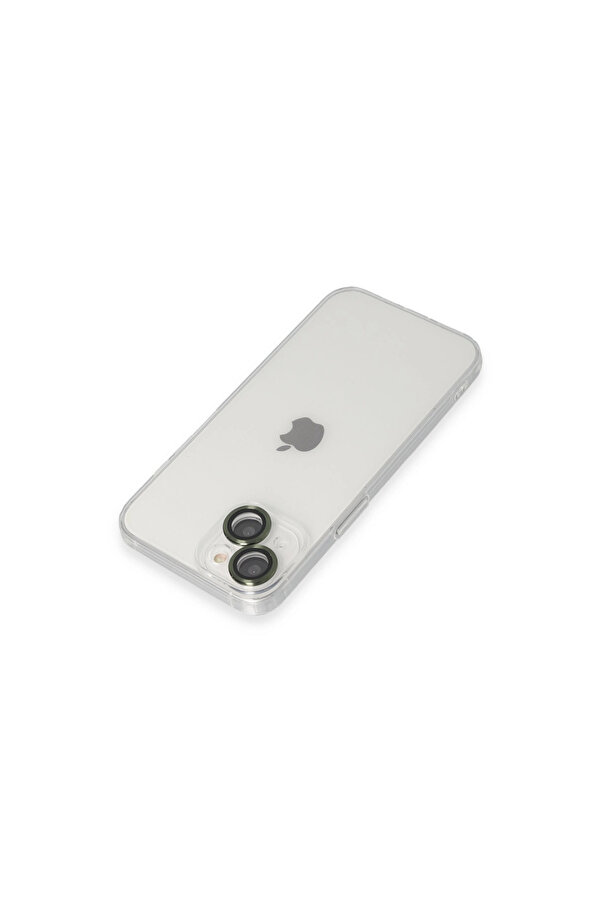 Evi̇mdeyokyok Apple İphone 14 Kılıf Luko Lens Si̇li̇kon - Yeşi̇l
