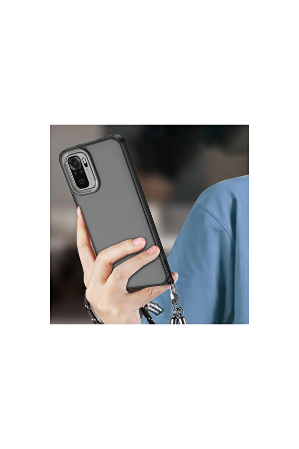 Evi̇mdeyokyok Xi̇aomi̇ Redmi̇ Note 10 Pro Kılıf Elegant Kapak - Pudra