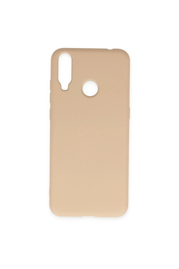 Evimdeyokyok General Mobile Gm 10 Kılıf Nano İçi Kadife Silikon - Pudra