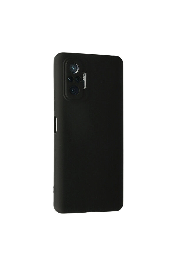 Evi̇mdeyokyok Xi̇aomi̇ Redmi̇ Note 10 Pro Kılıf Nano İçi̇ Kadi̇fe Si̇li̇kon - Si̇yah