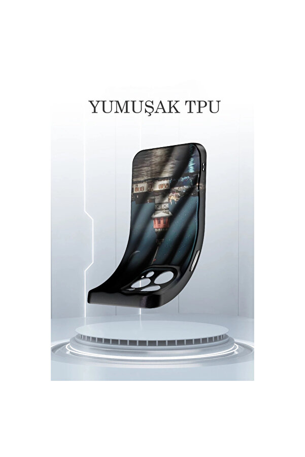 Evi̇mdeyokyok Apple İphone 14 Pro Kılıf Crew Desenli̇ Kapak - Kapadokya