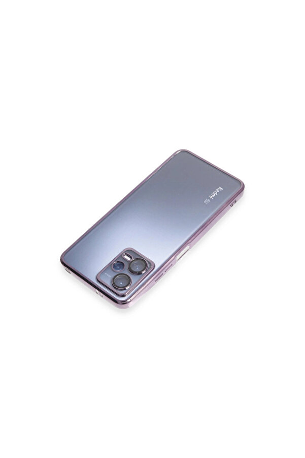 Evi̇mdeyokyok Xi̇aomi̇ Redmi̇ Note 12 5G Kılıf Razer Lensli̇ Si̇li̇kon - Mor