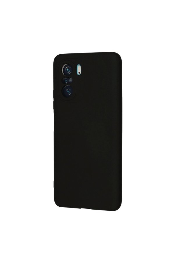 Evimdeyokyok Xiaomi Poco F3 Kılıf Nano İçi Kadife Silikon - Siyah