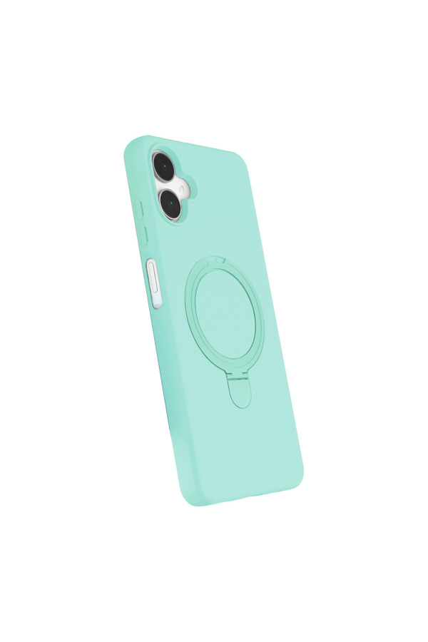 Evi̇mdeyokyok Samsung Galaxy A06 Regal Magsafe Standlı Kapak - Su Yeşi̇li̇