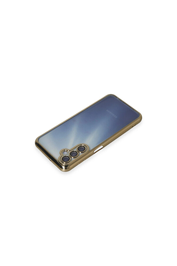 Evi̇mdeyokyok Samsung Galaxy A35 5G Kılıf Razer Lensli̇ Si̇li̇kon - Gold