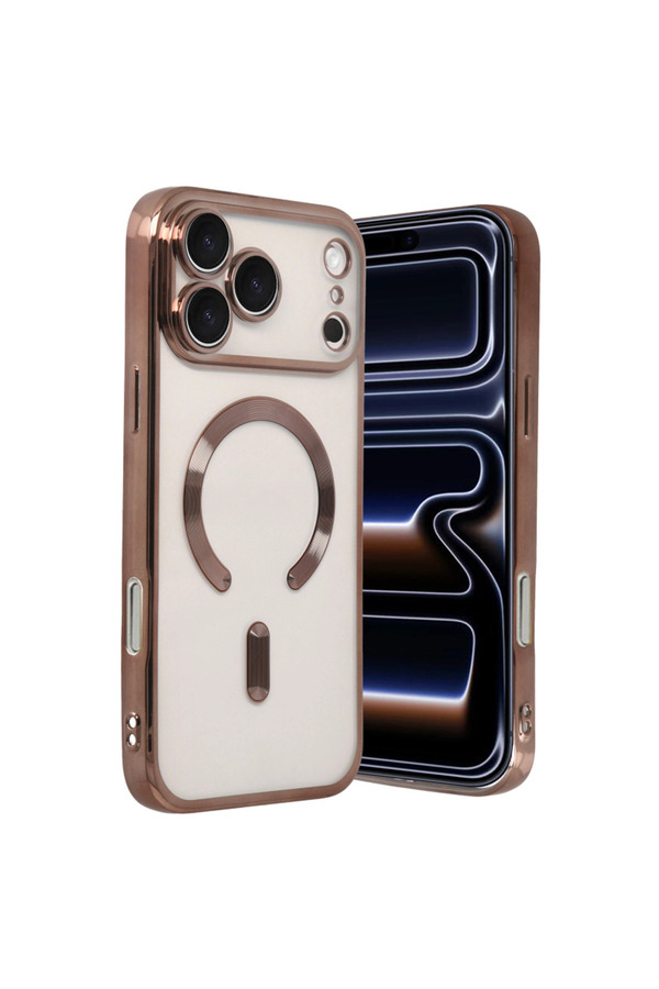 Evi̇mdeyokyok Apple İphone 17 Pro Kross Magneti̇csafe Kapak - Çöl Ti̇tanyum