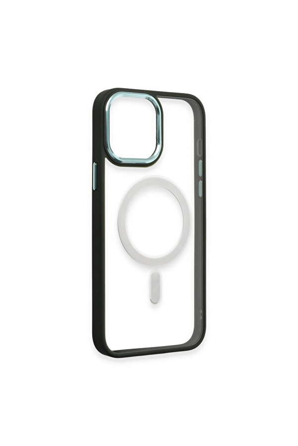 Evi̇mdeyokyok Apple İphone 15 Pro Kılıf Room Magneti̇csafe Si̇li̇kon - Köknar Yeşi̇li̇