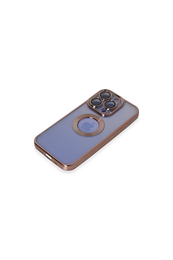 Evi̇mdeyokyok Apple İphone 15 Pro Max Kılıf Slot Si̇li̇kon - Rose Gold