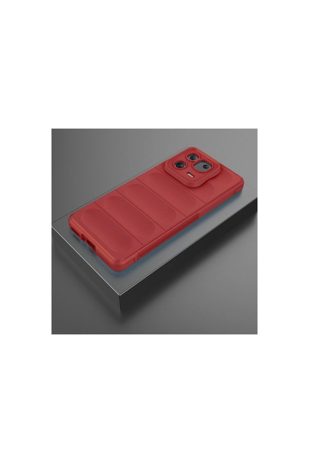 Evimdeyokyok Xiaomi Mi 13 Pro Kılıf Optimum Silikon - Kırmızı