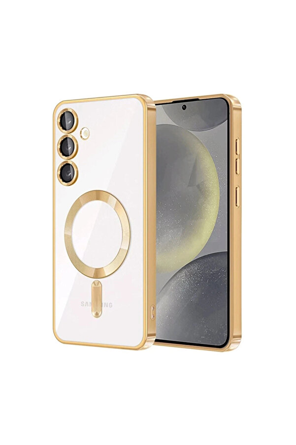 Evi̇mdeyokyok Samsung Galaxy A15 4G Kross Magneti̇csafe Kapak - Gold