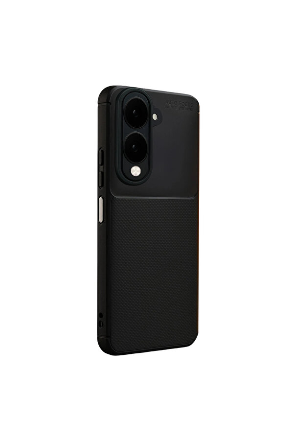 Evi̇mdeyokyok Vi̇vo Y29S Auto Focus Karbon Kapak - Si̇yah