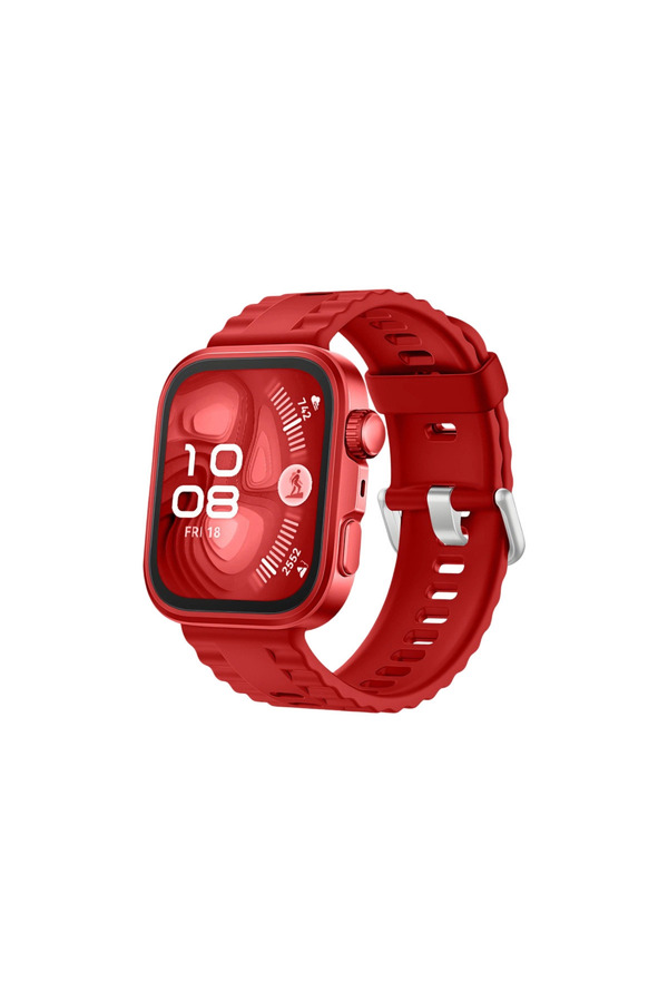 Evimdeyokyok Huawei Fit 4 Nova Silikon Kordon (Saat Değildir) - Kırmızı