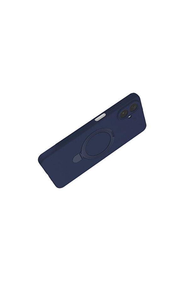 Evi̇mdeyokyok Samsung Galaxy A07 4G Regal Magsafe Standlı Kapak - Laci̇vert