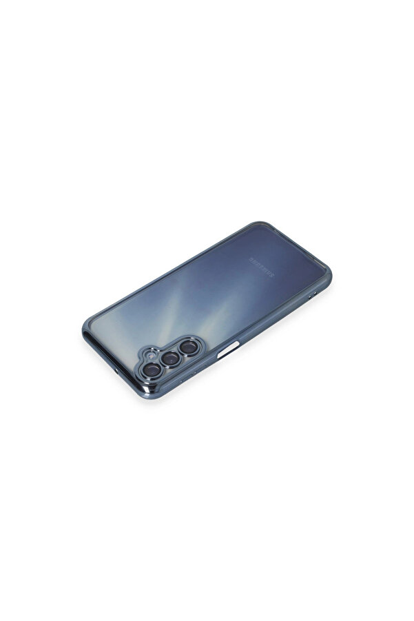 Evi̇mdeyokyok Samsung Galaxy A15 4G Kılıf Razer Lensli̇ Si̇li̇kon - Açık Mavi̇