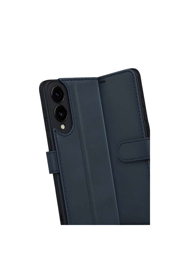 Evi̇mdeyokyok Samsung Galaxy S25 Edge Trend S Plus Kapaklı Kılıf - Laci̇vert