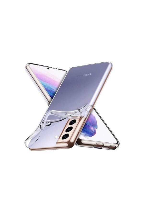 Evimdeyokyok Samsung Galaxy S22 Plus Kılıf Lüx Şeffaf Silikon