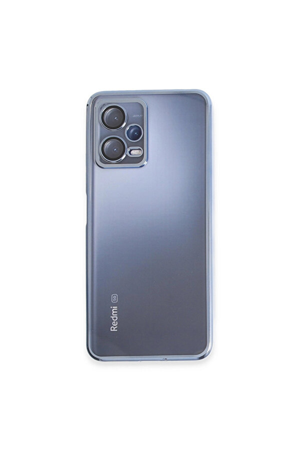 Evi̇mdeyokyok Xi̇aomi̇ Redmi̇ Note 12 5G Kılıf Razer Lensli̇ Si̇li̇kon - Açık Mavi̇