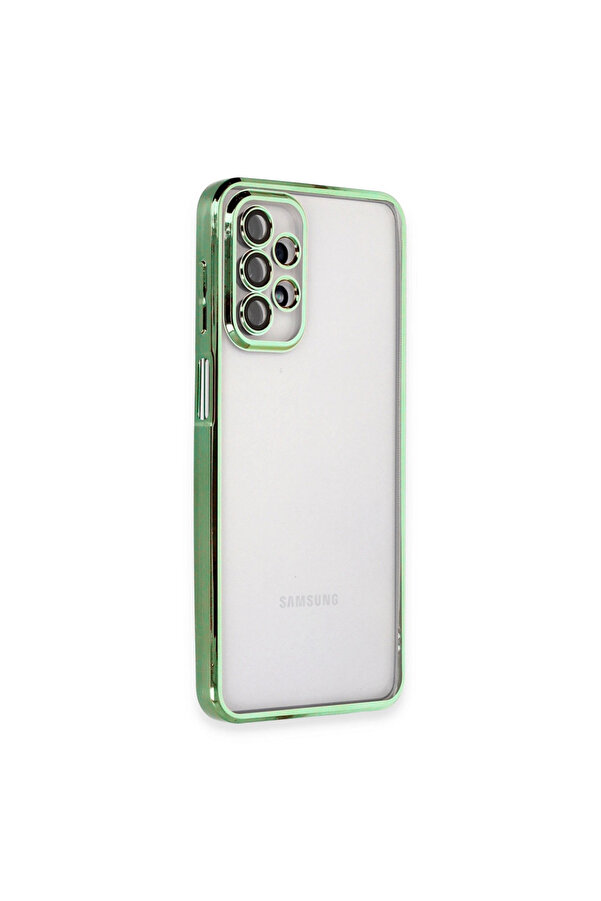 Evi̇mdeyokyok Samsung Galaxy A23 4G Kılıf Razer Lensli̇ Si̇li̇kon - Yeşi̇l