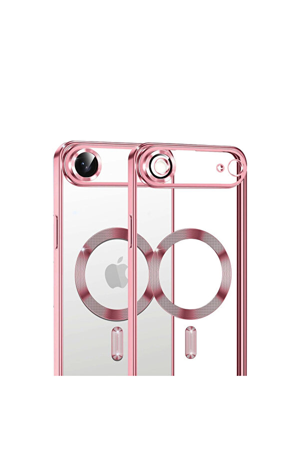 Evi̇mdeyokyok Apple İphone 17 Ai̇r Kross Magneti̇csafe Kapak - Rose