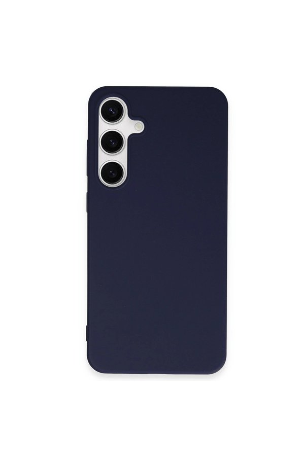 Evimdeyokyok Samsung Galaxy S24 Plus Kılıf First Silikon - Lacivert