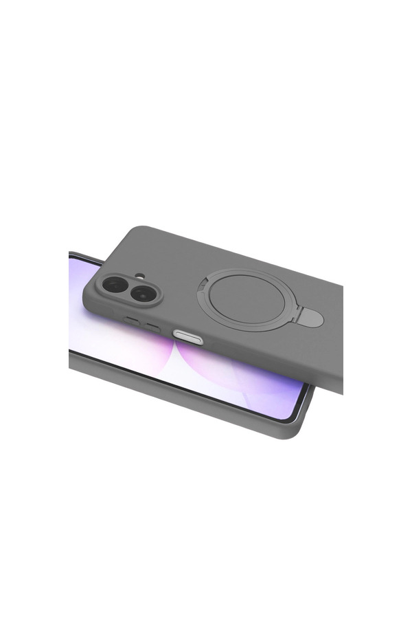Evi̇mdeyokyok Samsung Galaxy A07 4G Regal Magsafe Standlı Kapak - Ti̇tan Gri̇