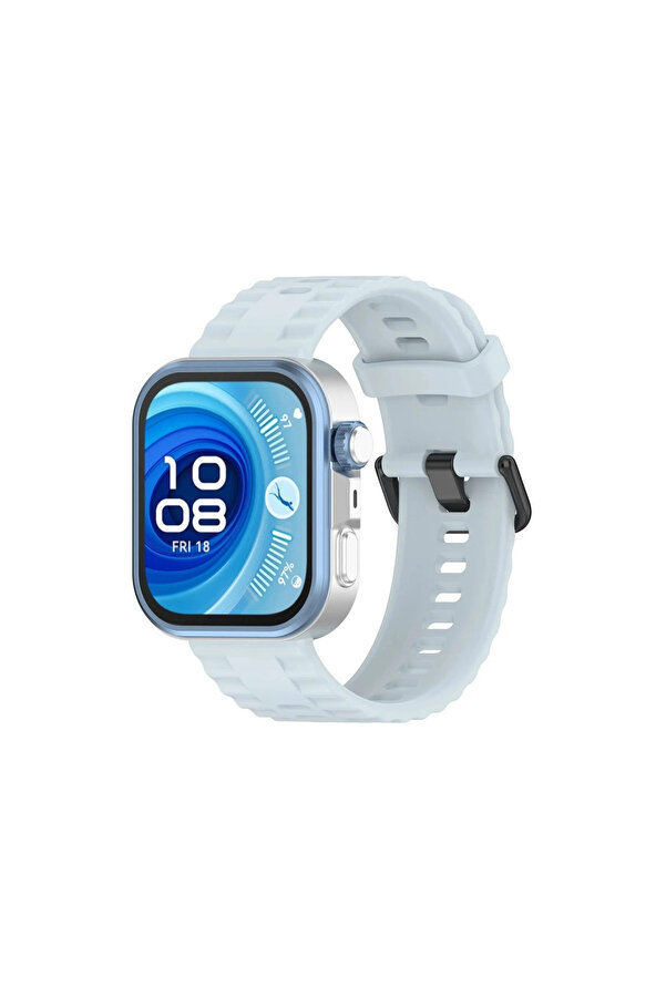 Evi̇mdeyokyok Huawei̇ Watch Fi̇t 3 Klasi̇k Kordon (Saat Deği̇ldi̇r) - Açık Mavi̇