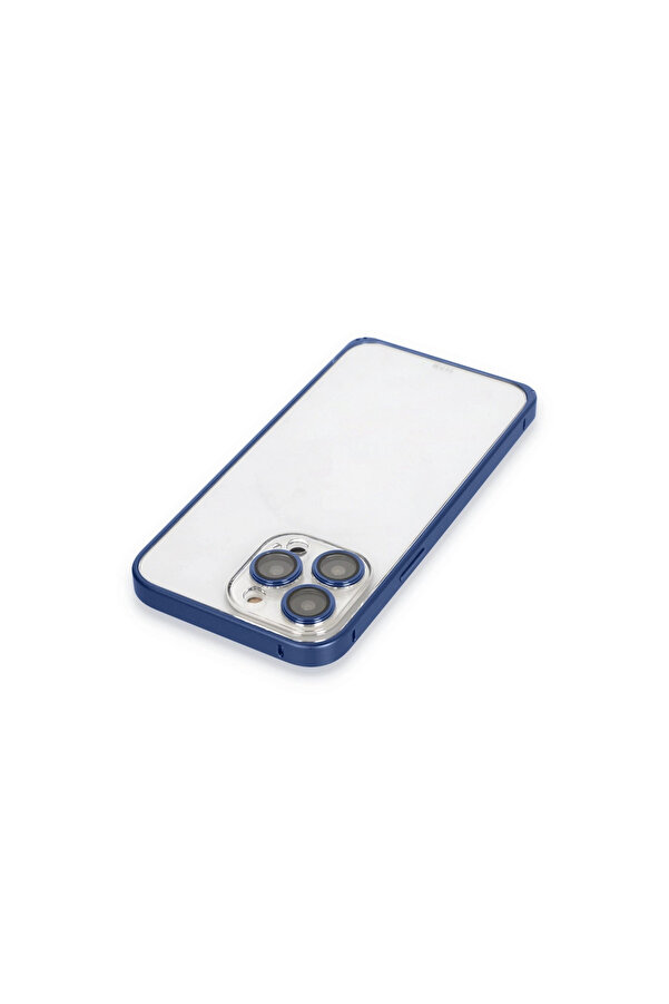 Evi̇mdeyokyok Joko Apple İphone 15 Pro Metal Bumper Mat Kapak - Laci̇vert