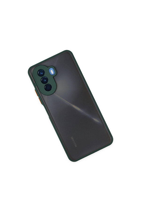 Evi̇mdeyokyok Huawei̇ Nova Y70 Kılıf Montreal Si̇li̇kon Kapak - Yeşi̇l