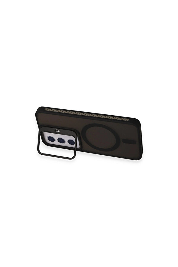Evi̇mdeyokyok Joko Samsung Galaxy S24 Flet Lens Magsafe Kapak - Si̇yah