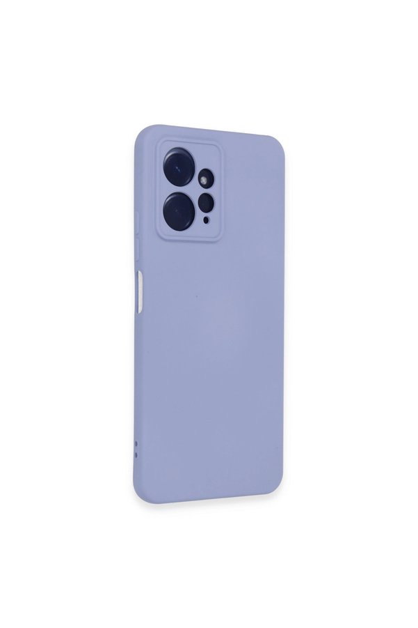 Evimdeyokyok Xiaomi Redmi Note 12 4G Kılıf Nano İçi Kadife Silikon - Lila