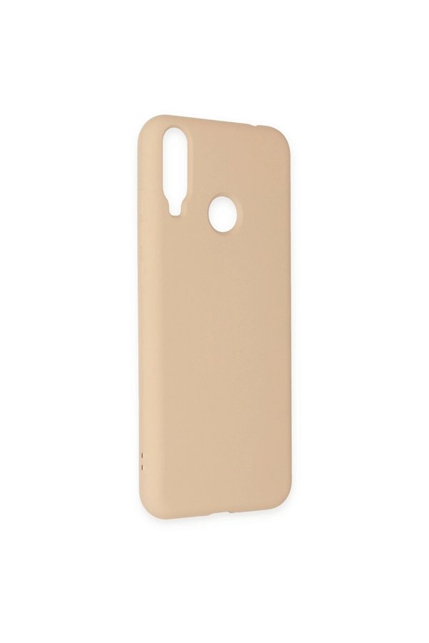 Evimdeyokyok General Mobile Gm 10 Kılıf Nano İçi Kadife Silikon - Pudra