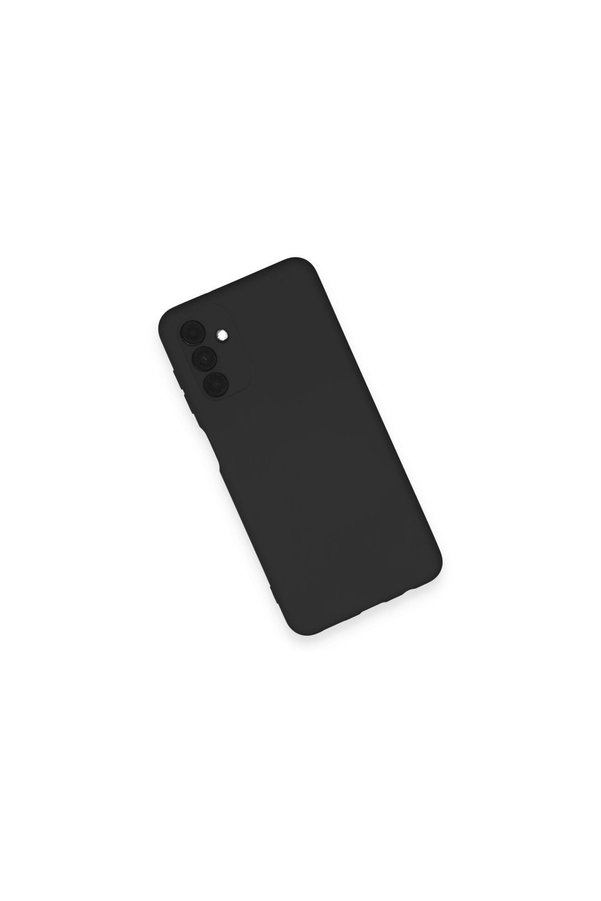 Evimdeyokyok Samsung Galaxy A14 4G Kılıf Nano İçi Kadife Silikon - Siyah