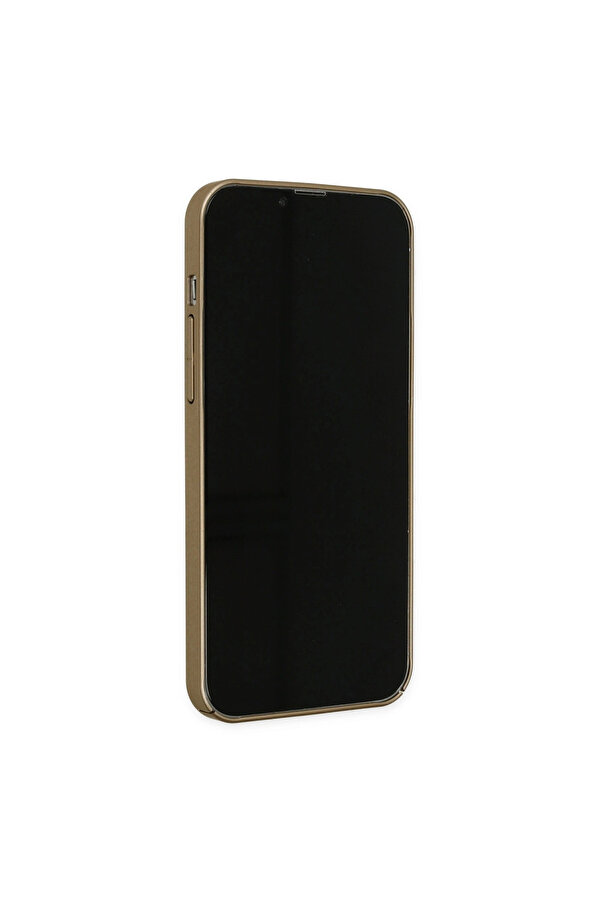 Evi̇mdeyokyok Apple İphone 14 Pro Kılıf Jack Magneti̇csafe Lens Si̇li̇kon - Gold