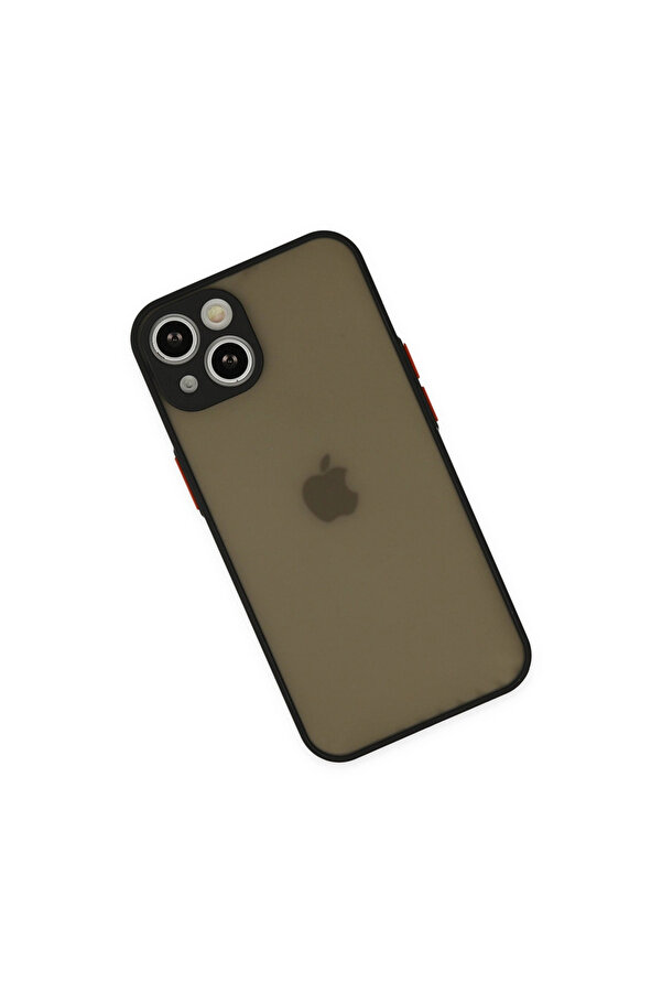 Evi̇mdeyokyok Apple İphone 15 Plus Kılıf Montreal Si̇li̇kon Kapak - Si̇yah