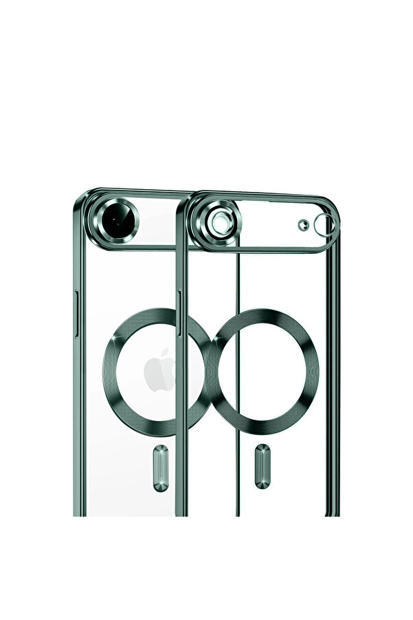Evi̇mdeyokyok Apple İphone 17 Ai̇r Kross Magneti̇csafe Kapak - Koyu Yeşi̇l
