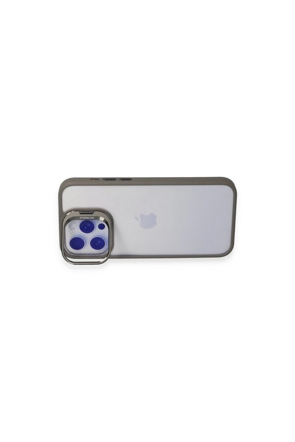 Evimdeyokyok Joko Apple İphone 15 Pro Max Kılıf Roblox Lens Standlı Kapak - Titan Gri