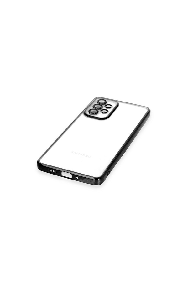 Evi̇mdeyokyok Samsung Galaxy A73 5G Kılıf Razer Lensli̇ Si̇li̇kon - Si̇yah