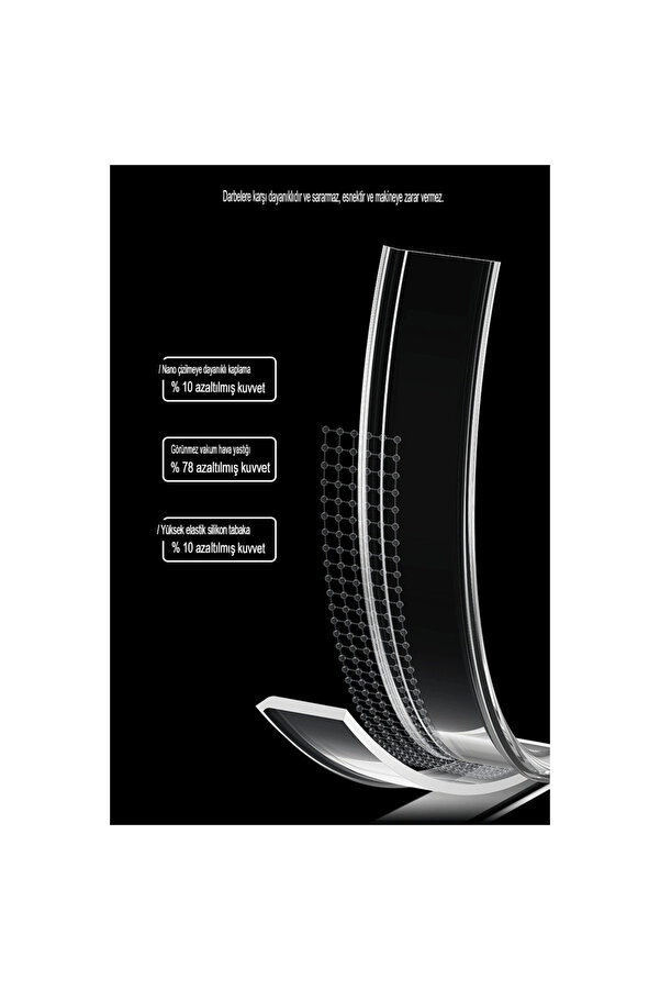 Evi̇mdeyokyok Apple İphone 14 Pro Max Kılıf Tron Şeffaf Magsafe Kapak - Mavi̇