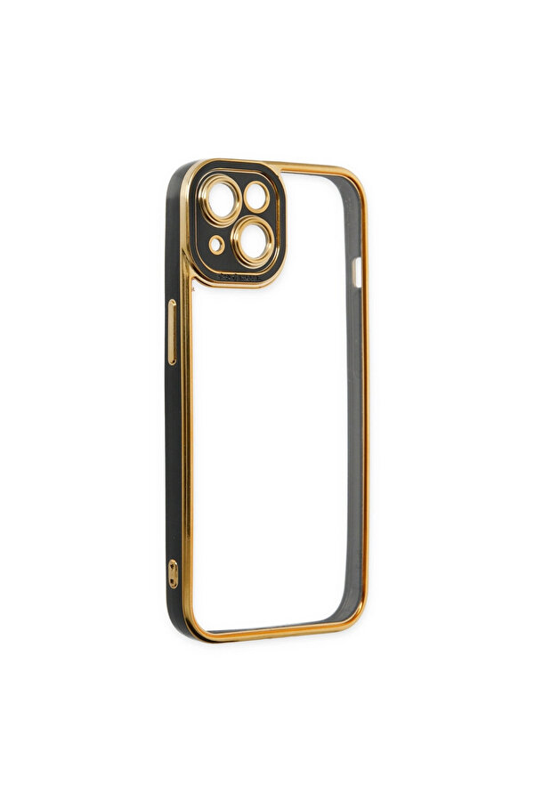 Evi̇mdeyokyok Apple İphone 14 Plus Kılıf Li̇va Lens Si̇li̇kon - Si̇yah