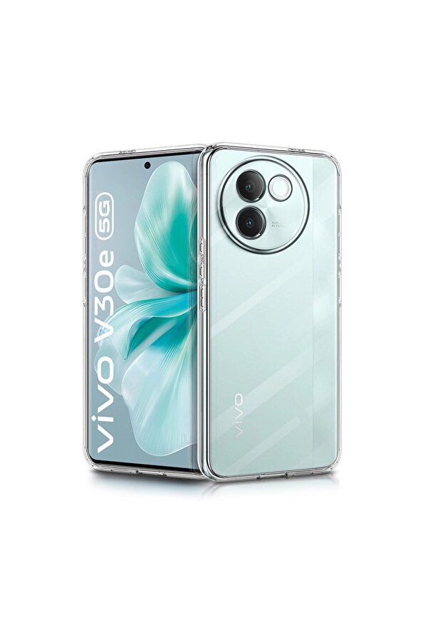 Evi̇mdeyokyok Vi̇vo V30E Kılıf Lüx Şeffaf Si̇li̇kon
