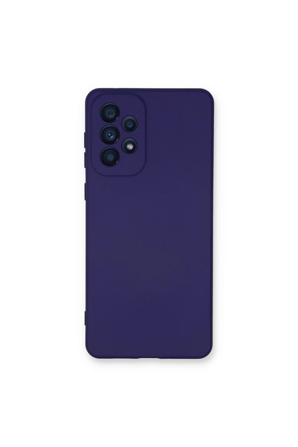 Evimdeyokyok Samsung Galaxy A53 5G Kılıf Nano İçi Kadife Silikon - Mor
