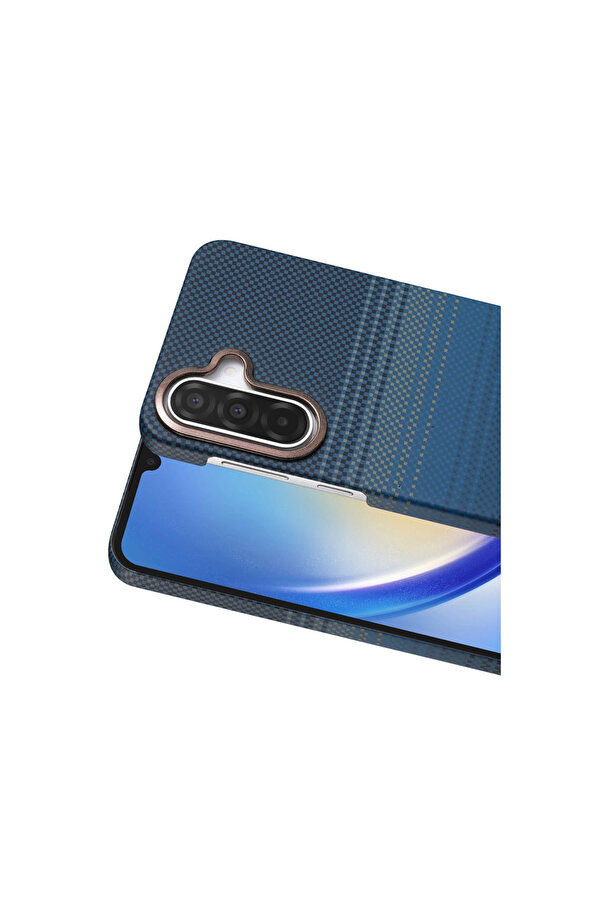 Evi̇mdeyokyok Samsung Galaxy A17 5G Vega Magsafe Kapak - Mavi̇