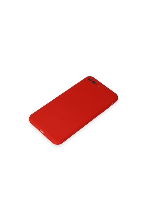 Evimdeyokyok Apple İphone 7 Plus Kılıf First Silikon - Kırmızı