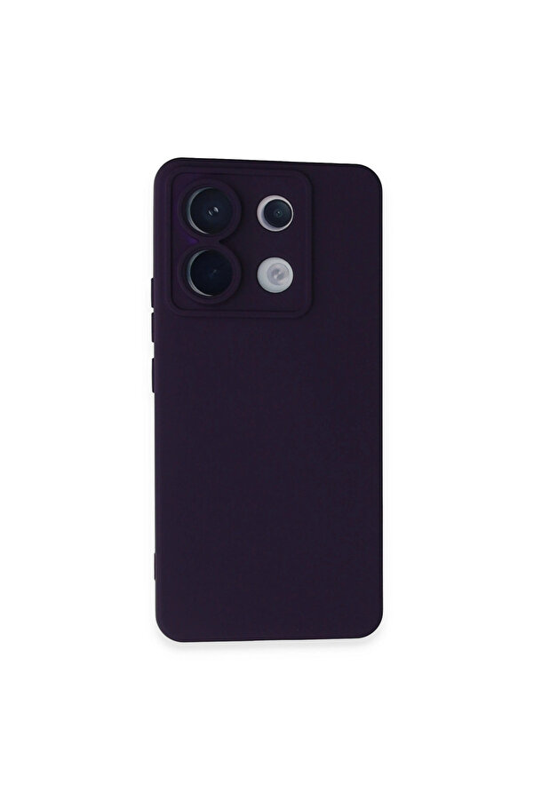Evi̇mdeyokyok Xi̇aomi̇ Redmi̇ Note 13 Pro 5G Kılıf Nano İçi̇ Kadi̇fe Si̇li̇kon - Mor