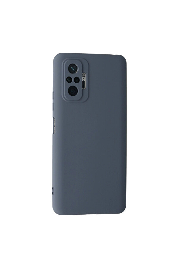Evi̇mdeyokyok Xi̇aomi̇ Redmi̇ Note 10 Pro Kılıf Nano İçi̇ Kadi̇fe Si̇li̇kon - Gri̇
